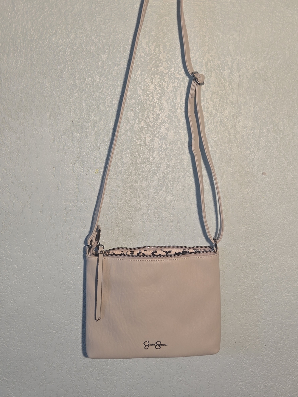 Jessica Simpson Pale Pink Crossbody Bag
